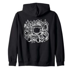 PC Gaming Gráficos Profesional Gamer Juegos Sudadera con Capucha