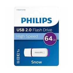 Pendrive USB 2.0, 64GB, compatibile con più dispositivi, ideale per archiviare file, foto e documenti.