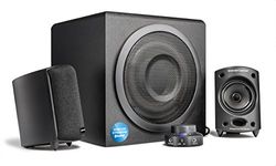 Wavemaster 66206 Moody Bt 2.1 Sistema di Altoparlanti (65 Watt) con Utilizzo di Casse Acustiche Streaming Bluetooth per Tv/Tablet/Smartphone/PC Color Nero