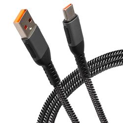 Maplin USB C to USB-A Cable Braided 60W, 1m, Charging and Syncing, for Apple MacBook, iPad Pro, iPad Air, iPhone 15, Samsung Galaxy phones, Microsoft Surface, Google Pixel and more