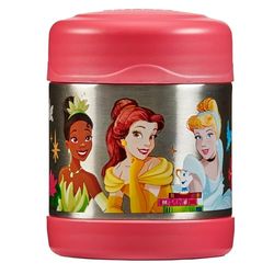 Thermos FUNTAINER FOOD JAR DISNEY 0,30 l, Princesses, snack freddi e caldi per il pranzo o per la scuola o l'asilo