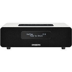 Sangean DDR-36 DAB+ digitale radio (DAB+/FM-tuner, bluetooth, wekfunctie, slaaptimer, AUX-in) incl. afstandsbediening wit