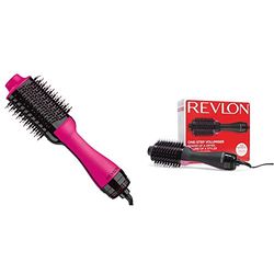 Revlon Salon One-Step Hair Dryer and Volumiser - New Pink Edition RVDR5222PUK & Salon One-Step Hair Dryer and Volumiser for Mid to Long Hair RVDR5222
