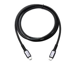 System-S Cable Thunderbolt 4 de 150 cm tipo C macho a macho, adaptador de 40 Gbps USB 4.0
