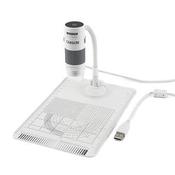 Carson eFlex USB digitalt mikroskop med LED-belysning, svanhals och fot