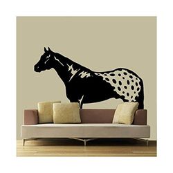 Tatoutex Stickers Cheval Appaloosa - Orange, L 30cm x H 25cm