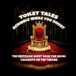 Toilet Tales - Scribble While You Squat: The restroom guest book for royal thoughts on the throne