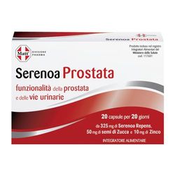 Matt Pharma, Serenoa Prostata, Integratore Alimentare a Base di Zinco, Serenoa Repens e Semi di Zucca, Utile per la Funzionalità della Prostata e delle Vie Urinarie, Confezione da 20 Capsule