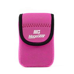 MegaGear MG777 Custodia per Fotocamera Nikon Coolpix S7000, L32, Rosa