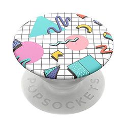 Popsockets Popgrip - Uittrekbare Greep En Standaard Voor Smartphones En Tablets Met Een Verwisselbare Poptop - Memphis Multi