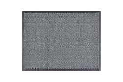 andiamo Capuz fácil - felpudo que prende a sujidade para a entrada de casa - pode ser usado de forma flexível como felpudo para portas de interior ou felpudo para sapatos 80 x 120 cm, cinzento claro
