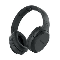 Sony MDR-RF895RK - Cuffie TV wireless over-ear con riduzione del rumore, Base di ricarica, Portata 100 metri, Batteria fino a 20 ore, Nero