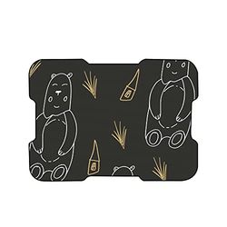 Bonamaison, Digital Printed Mouse Pad, Non-Slip Base, for Office and Home, Size: 22 x 18 cm