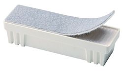 Legamaster 7-120300 - Borrador magnético, 14 x 4.5 x 3.5 cm, color blanco