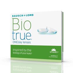 Biotrue ONEday BAUSCH + LOMB lentillas diarias esféricas, 90 unidades / 8.6 BC / 14.20 DIA / -02,50