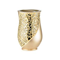 Populaire de Bain 839234 Sinatra T B Support, Champange Doré, Toothbrush-Holders
