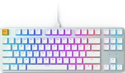 Glorious PC Gaming Race compatible GMMK TKL White Ice Edition - Gateron-Brown, US-Layout