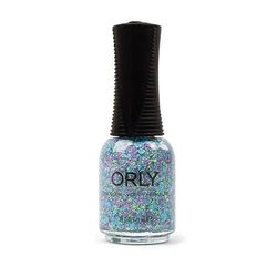 ORLY Dancing Queen Nail Polish Topper (18ml), Holographic Blue Confetti Nail Varnish