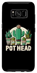 Carcasa para Galaxy S8 Jardinero Pot Head Día de apreciación de plantas suculentas