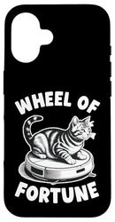 Wheel Of Fortune Cat Joke Robot Vacuum Cleaner Cat Case for iPhone 16
