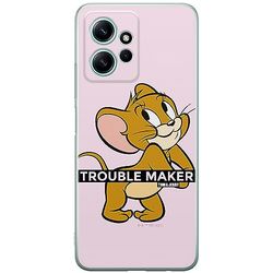 ERT GROUP mobiltelefonfodral för Xiaomi REDMI NOTE 12 4G originalt och officiellt licensierat Tom & Jerry mönster 012 optimalt anpassad till formen på mobiltelefonen, fodral tillverkad av TPU-plast