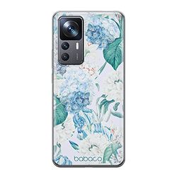 ERT GROUP mobiltelefonfodral för Xiaomi 12T/12T pro/K50 Ultra originalt och officiellt licensierat Babaco mönster Flowers 028 anpassad till formen på mobiltelefonen, fodral tillverkad av TPU-plast