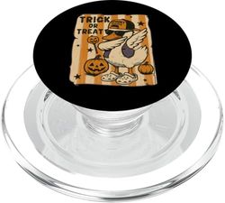 Niños Halloween ganso espeluznante dabbing niños fiesta rayas dude PopSockets PopGrip para MagSafe