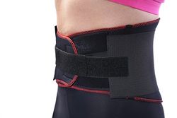 TSM Sportowy bandaż na plecy Pro z regulowanym paskiem stabilizującym, XS, 3713