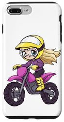 Girls Dirt Bike Case for iPhone 7 Plus/8 Plus