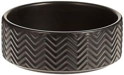 TRIXIE 25020, ciotola in ceramica, 0,4 l/ 13 cm, colore: nero
