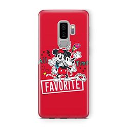 ERT GROUP mobile phone case for Samsung S9 PLUS original and officially Licensed Disney pattern Mickey & Minnie 011 optimally adapted to the shape of the mobile phone, case made of TPU