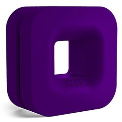 NZXT Puck - Cable Management and Headset Mount - Compact Size - Silicone Construction - Powerful Magnet for Computer Case Mounting - Purple