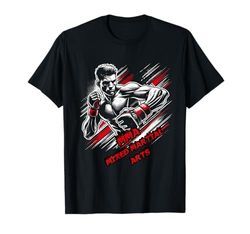 Combattente di arti marziali miste MMA Maglietta