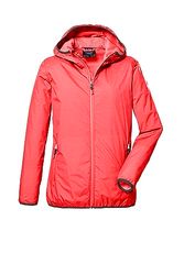 killtec regazze Giacca funzionale/giacca outdoor con cappuccio KOS 333 GRLS JCKT, coral, 140, 41589-000
