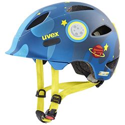 uvex oyo style - lichte fietshelm voor kinderen - individueel passysteem - uitbreidbaar met led-licht - deep space matt - 45-50 cm