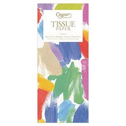 Caspari 8988TIS Paquet de 4 Feuilles de papier de Soie motif Brushstroke