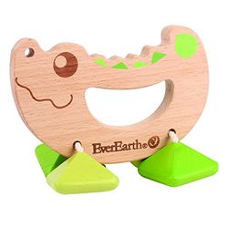 EverEarth Crocodile Rattle Toy EE33581