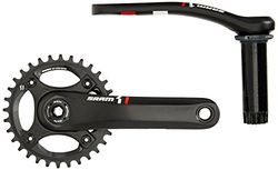 Sram X1 Crank 1400 BB30 175 mm 11 Speed 32T 94Bcd zonder Lagers - Rood
