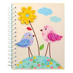Bino 9987132 Notitieboek, vogel