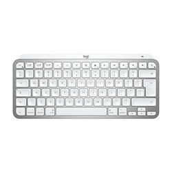 Logitech MX Keys Mini per Mac Minimalist Tastiera wireless, compatto, Bluetooth, tasti retroilluminati, USB-C, digitazione tattile, compatibile con MacBook Pro, MacBook Air, iMac, iPad