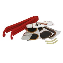 Dyto - Kit di Riparazione Ruota per Adulti, 11 Pezzi, Colore: Rosso
