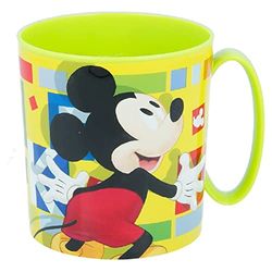 2667; Tazza Microonde Disney Mickey Mouse; Capacità 350 ml; Prodotto in plastica; Senza BPA