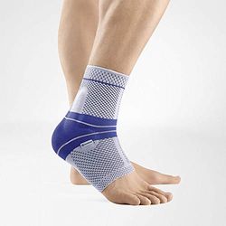 BAUERFEIND MalleoTrain Titanium De Straight - Titanium, 2 = Heel Circumference: 19-21 cm