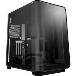 MSI MEG Maestro 700L PZ Case PC - E-ATX, Supporto Verticale per GPU e cavo riser PCIe 4.0, Supporto per Scheda Video, Doppia Camera, Alluminio Monoblocco, Pannello in Vetro Temperato Curvo a 270