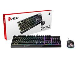 MSI Clutch Mouse GK30 Combo Teclado & Ratón