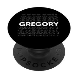 Chemise Gregory - Prénom personnalisé amusant Gregory PopSockets PopGrip Interchangeable