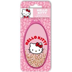 Brosse démêlante Hello Kitty rose à paillettes mobile en coque ovale | Brosse enfant Sanrio, parfaite pour coiffer sans douleur et remplir de joie les moments de soins