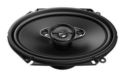 Pioneer TS-A6880F - Juego de Altavoces Coaxiales de 4 Vías, Color Negro, 8.9 x 27.9 x 22.9 cm
