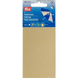 Nylon lakken zelfklevend 18x10cm regenkleding tent camping reparatie, kleur: beige