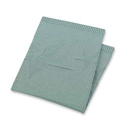 Sterntaler Couverture en Tricot Baylee, Âge : Pour bébé dès la naissance, 75 x 90 cm, Vert